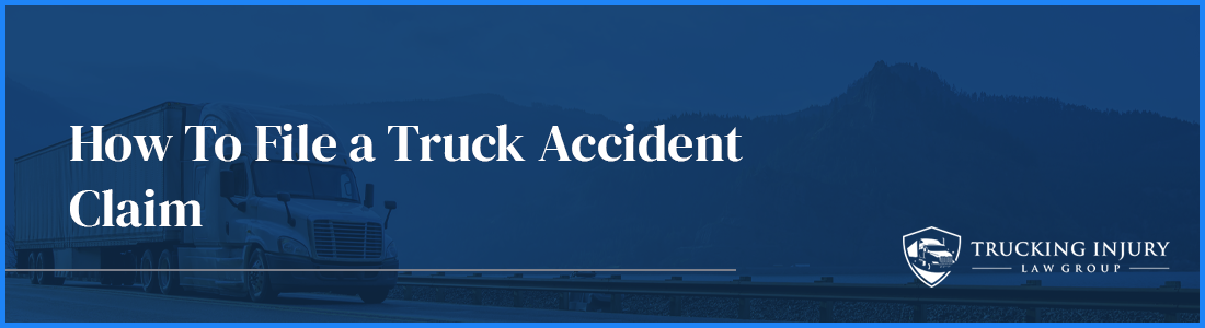 How to file a truck accident claim in Reno, Nevada