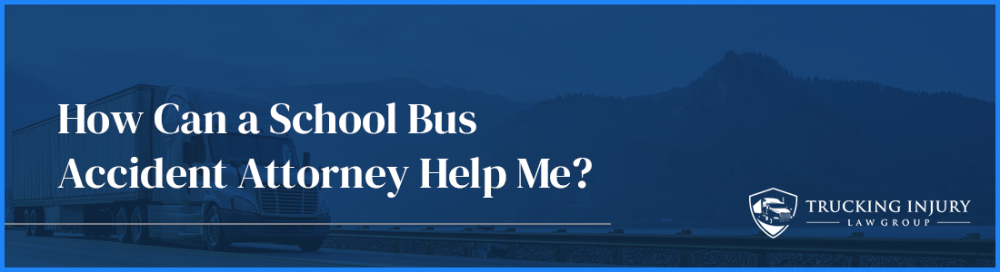 How a school bus accident attorney helps